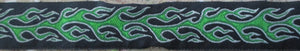 Flames...Green 1 Inch