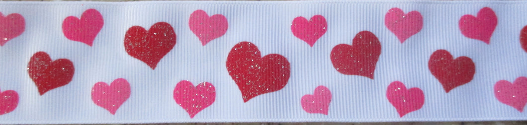 Hearts...Glitter Red and Pink #1