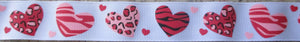 Hearts...Animal Prints 1 Inch