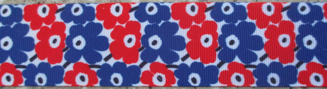 Flower Chain...Red and Blue