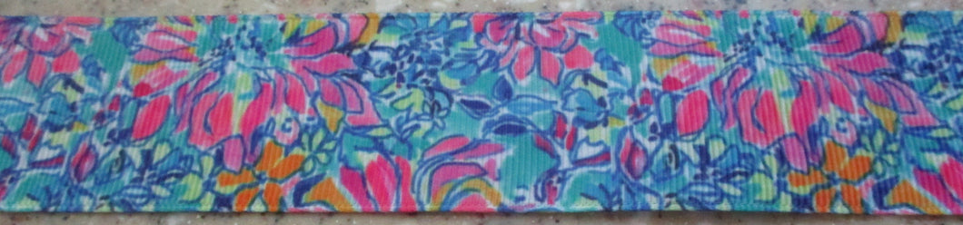 Floral...Blue and Pink