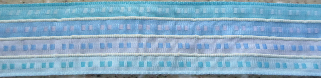 Textured Stripes...Blue and Aqua