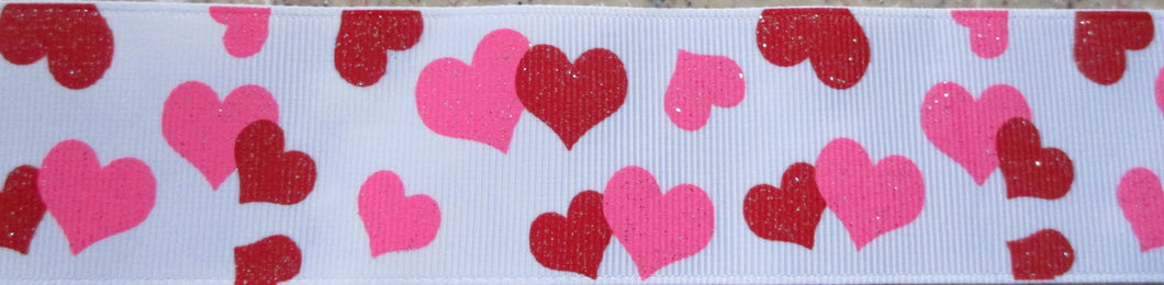 Hearts...Glitter Red and Pink #2