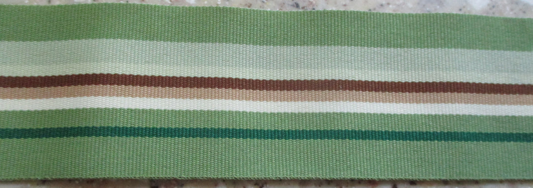 Stripes...Greens and Brown