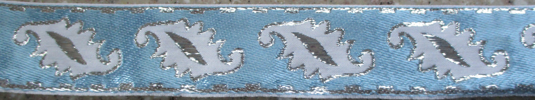 Feathers...Abstract Blue and Silver